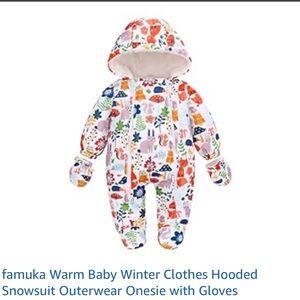 NWT Cute Dinosaur Snowsuit